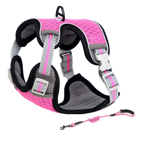 ATUBAN Cat Harness and Leash for Walking, Small Cat Harness Escape Proof Cat Harness Large, Adjustable Cat Harness Reflective - Image 12