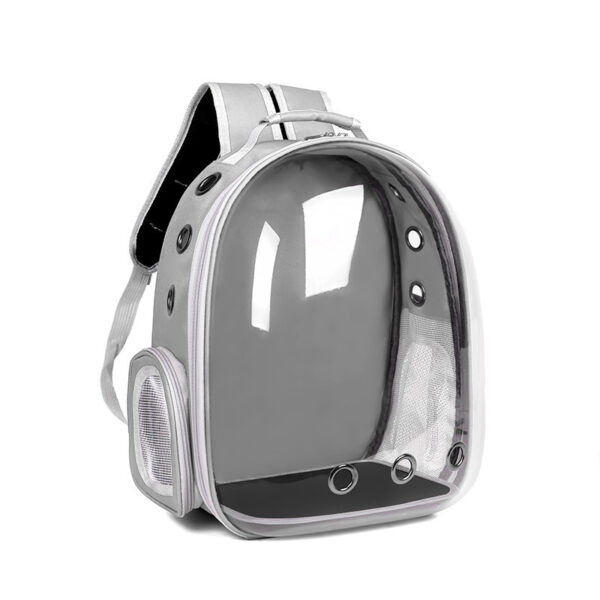 Cat bag  pet backpack for going out  portable transparent space capsule  pet bag  panoramic cat products  breathable backpack - Image 2