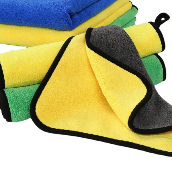 Quick-drying Pet Dog and Cat Towels Soft Fiber Towels Water-absorbent Bath Towel Convenient Pet Shop Cleaning Towel Pet Supplies - Image 3