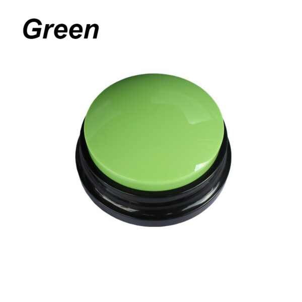 Funny Dog Recordable Pet Toys Travel Talking Starters Pet Speaking Buttons Portable Cute Pet Button Color Voice Recording Button - Image 9