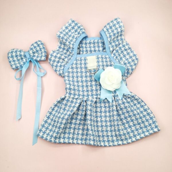Comfortable Cute Pet Princess Skirt Soft Fashion Cat Dress Breathable Pet Vest Kittens - Image 4