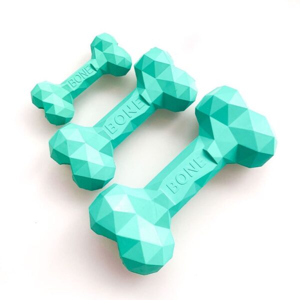 Rubber Pet Leaky Food Bone Toy Bite-resistant Wear-resistant Dog Grinding Stick Creative Portable Pet Chew Toy Grinding Teeth - Image 2