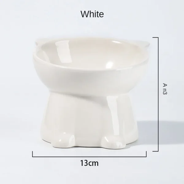 Black  Cat Bowl Pet Bowl Pet Supplies Dog  Macaron Color New Cat and Dog Universal Pet Bowl - Image 7