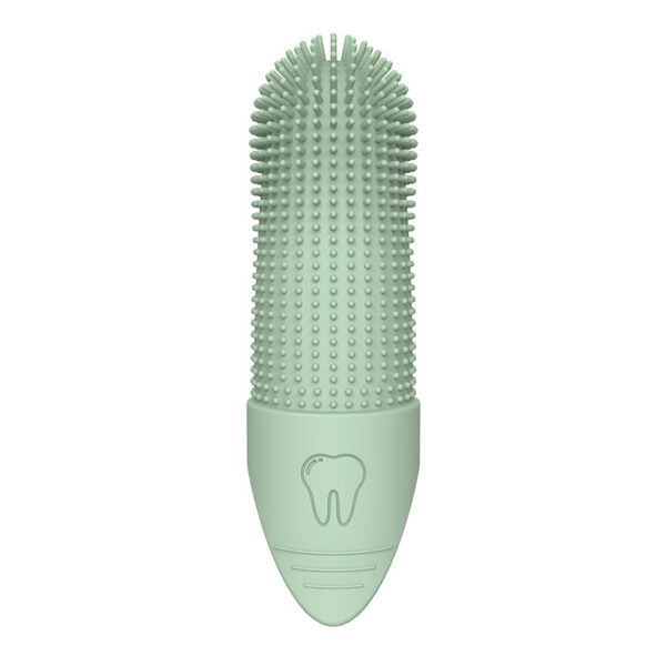 Dog Toothbrush, 360° Cleaning Finger Toothbrush for Dogs, Food Grade Silicone Dog Finger Toothbrush for Dogs & Cats Dental Care - Image 9