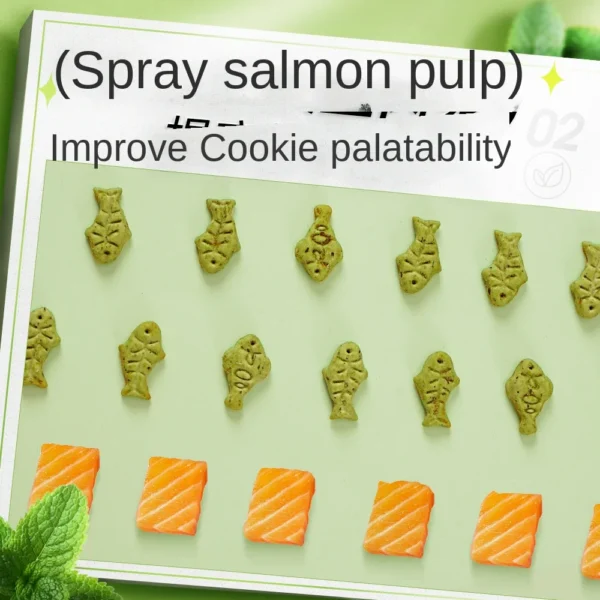 Cat Mint Biscuit Cat Eating Snack Pet Molar Nutrition Fattening Kitten Snack Adult Cat Reward - Image 3