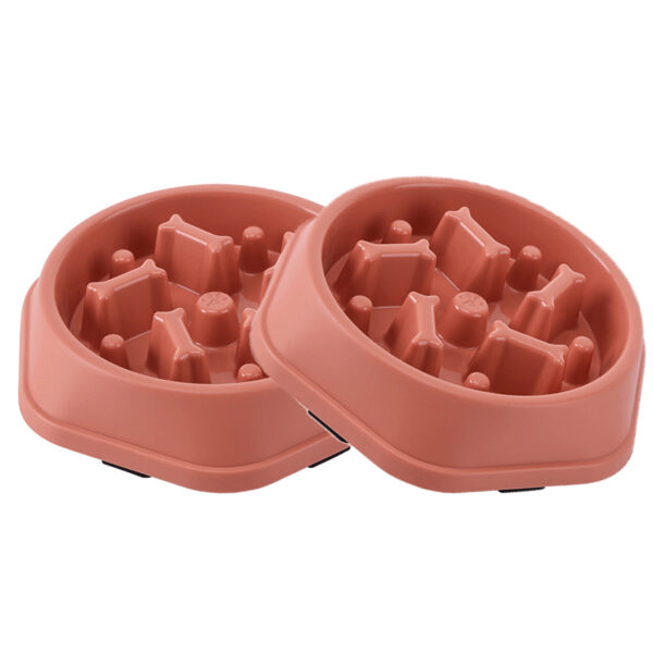 Slow Feeder Dog Bowl Anti-choking Slow Feeding Bowls for Dogs Anti-slip Pet Slow Eat Dishes Puzzle Bowls for Small Medium Dogs - Image 10