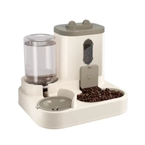 2in 1 Cat Food Dispenser Water and Food Integrated Fully Automatic Cat Food Feeding and Water Dispenser Cute Water Dispenser