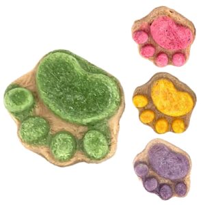 Paw Shape Cat Snack Cleaning Cat Snacks Kitten Treats Paw Shape Cat Food Footprint Shaped Cat Treats Pets Supplies
