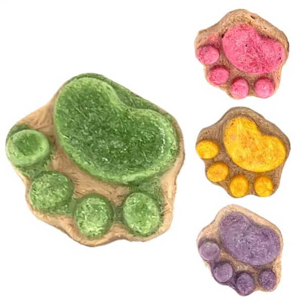 Paw Shape Cat Snack Cleaning Cat Snacks Kitten Treats Paw Shape Cat Food Footprint Shaped Cat Treats Pets Supplies
