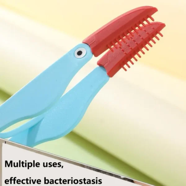 1PC Soft Silicon Cat Dog Pet Tear Brush Eye Cleaning Comb Eye Poop Clip Soft Brush Pet Supplies Cat Dog Knotting Brush - Image 6