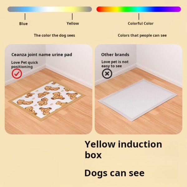 Thickened Deodorant Pet Urine Pad Dog Training Mat Fixed Urination Location Induction Dog Urine Pad Eco-Friendly Pet Care - Image 4