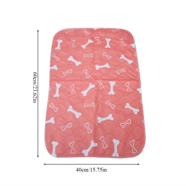 Pet Pee Pad 3 Layers Waterproof Puppy Dog Cat Pee Bed Washable Reusable Urine Mat Pet Trainging Mat - Image 7