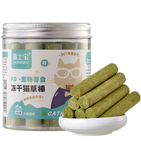 Pet Freeze Dried Chicken Breast Salmon Eel Duck Meat Beef Liver Yolk Granules Rich Nutrition Dog Fat Long Meat Food Cat Snacks - Image 9