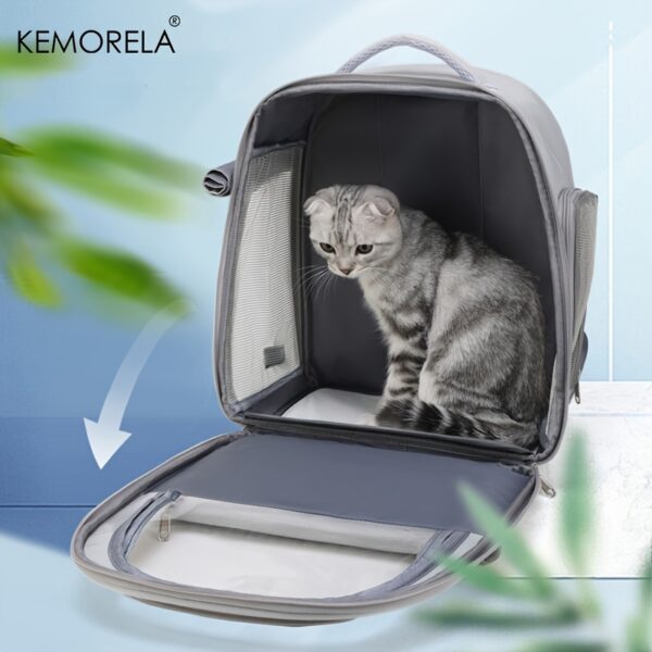 KEMORELA Pet Backpack for Cats And Dogs Large Outdoor Transparent Capsule Breathable Carrying Bag Pet Supplies - Image 6