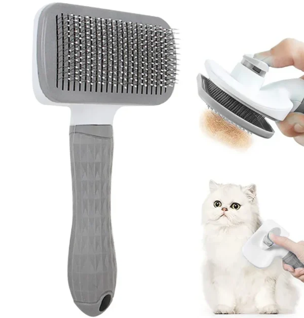 Dog Hair Remover Brush Cat Hair Grooming and Care Comb for Long Hair Dog Pet Removes Hairs Cleaning Bath Brush Pet Supplies - Image 11