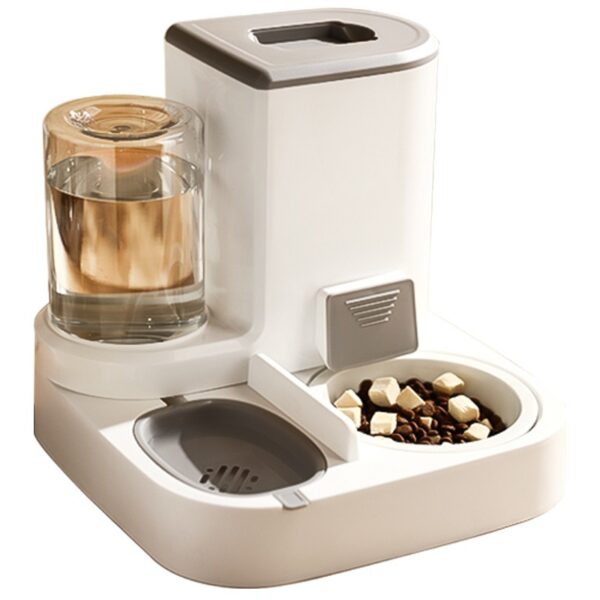 2 in 1 Cats Feeder and Water Dispenser Automatic Gravity Food Feeder and Waterer Set With Pet Feeder Water Supply Pet Supplies - Image 5