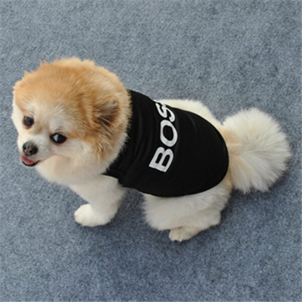 Security Clothing for Dogs Summer Pet Clothes Vest for Small Dogs Chihuahua Yorkshire Puppy Cats Low Price Pets T-shirt Costume - Image 3