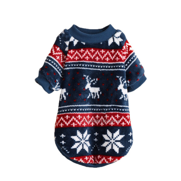 Plush Cat Dog Hoodies Thicken Pet Sweaters Autumn Winter Cat Puppy Clothes for Small Dogs Cats Kitten Pullovers Sphynx Clothing - Image 10