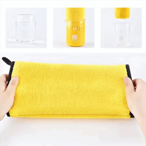 New Pet Dog Absorbent Towel Microfiber Dog Bathing Towel Dog Bathrobes Wiping Cloth - Image 5