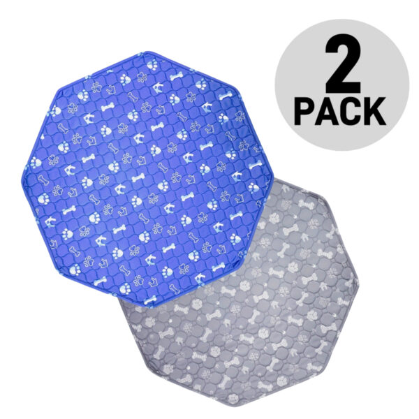 2PCS Washable Dog Pee Pad Blanket Reusable Pet Cat Dog Sleep Play Bed Mat Large Size Anti Slip Training Pads Octagonal Cage Mats - Image 12