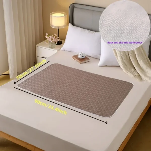 Washable Incontinence Pads for Elderly & Pets - Leak-Proof Bed Care Mats, Ideal for Menstruation & Home Use, Multiple Sizes - Image 9