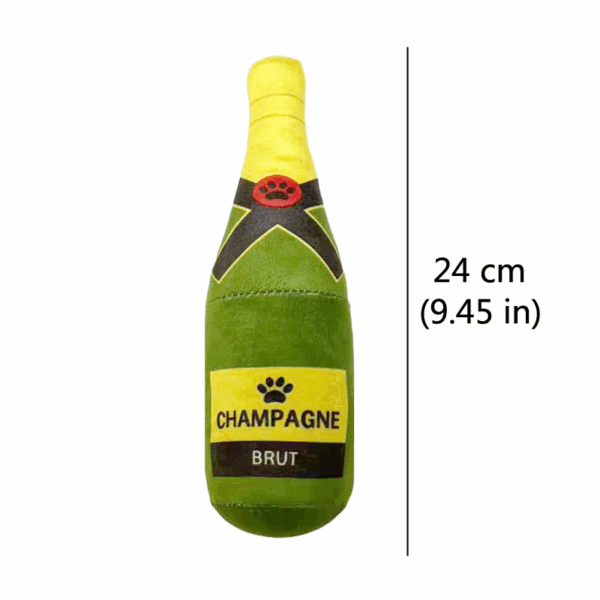 Funny Plush Dog Toys Beer Bottle Shaped Small Large Dogs Squeak Sound Clean Teeth Chew Toy Pets Interactive Playing Supplies - Image 10
