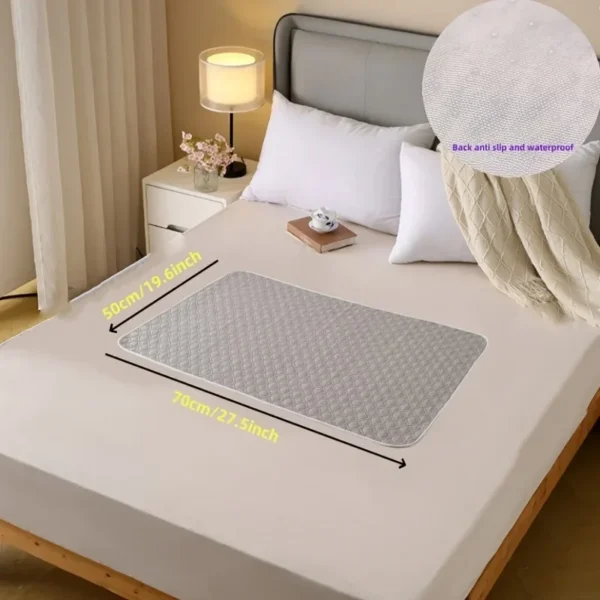 Washable Incontinence Pads for Elderly & Pets - Leak-Proof Bed Care Mats, Ideal for Menstruation & Home Use, Multiple Sizes - Image 7