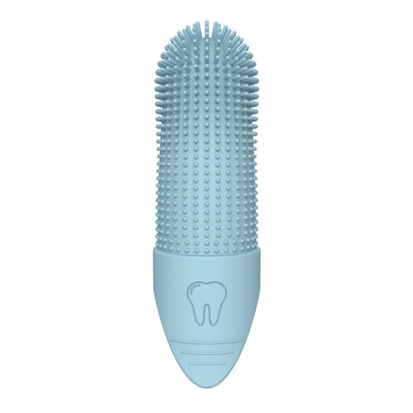 Dog Toothbrush, 360° Cleaning Finger Toothbrush for Dogs, Food Grade Silicone Dog Finger Toothbrush for Dogs & Cats Dental Care - Image 8