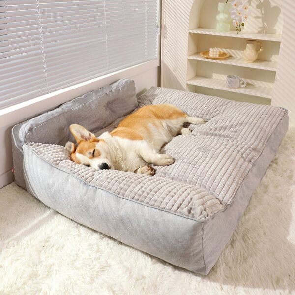 Large Dog Winter Warm Bed Extra Large Deep Sleep for Big Breeds, Universal for Small Medium Large Dogs  Soft Pet Mat - Image 7