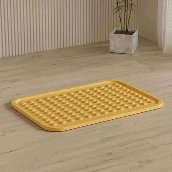 Cat Litter Box Large Capacity Semi-closed Anti-Splash Cats Toilet Bedpan Plastic Big Mac Oversized Cat Tray Bedpan Pet Supplies - Image 7