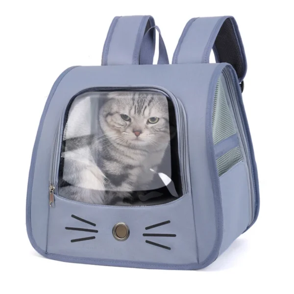 Transparent Pet Supplies Cat Carrier Bag Portable Travel Outdoor Backpack for Cats Small Dogs Breathable Carrying Pet Supplies - Image 3