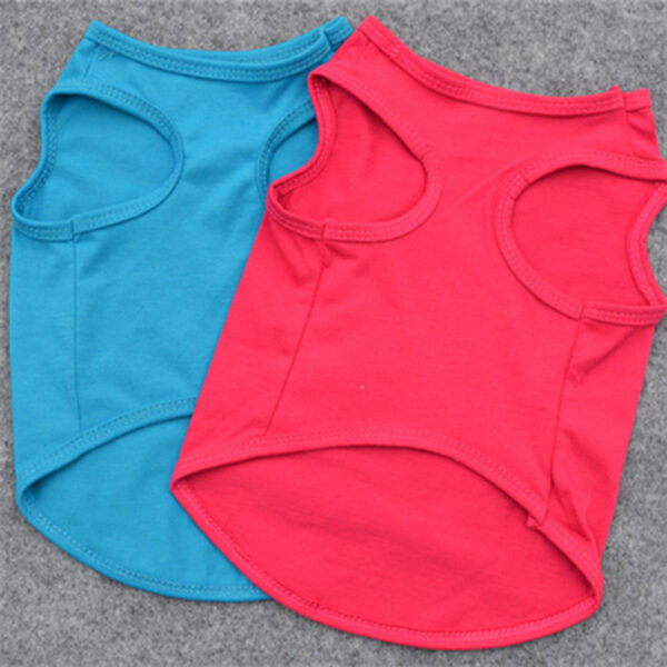 Security Clothing for Dogs Summer Pet Clothes Vest for Small Dogs Chihuahua Yorkshire Puppy Cats Low Price Pets T-shirt Costume - Image 6