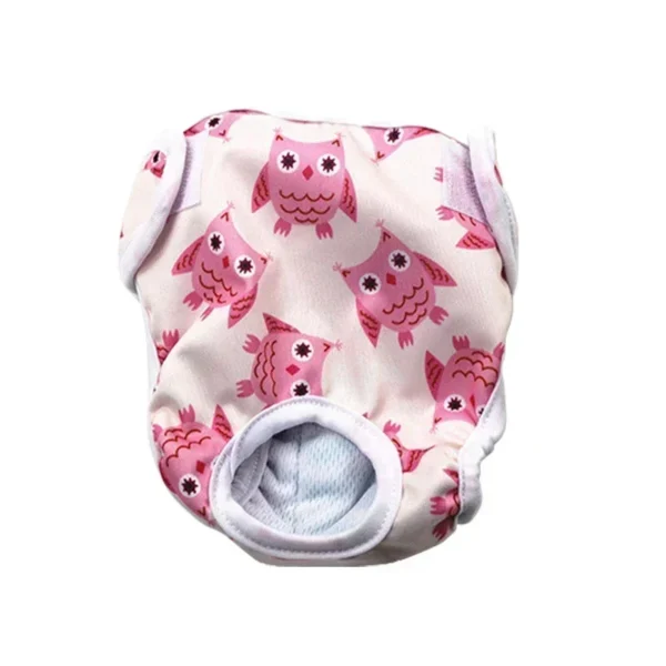 Washable Dog Diapers Physiological Pants Cute Cartoon Print Female Dog Diaper Underwear Dog Sanitary Panties pañales para perros - Image 12