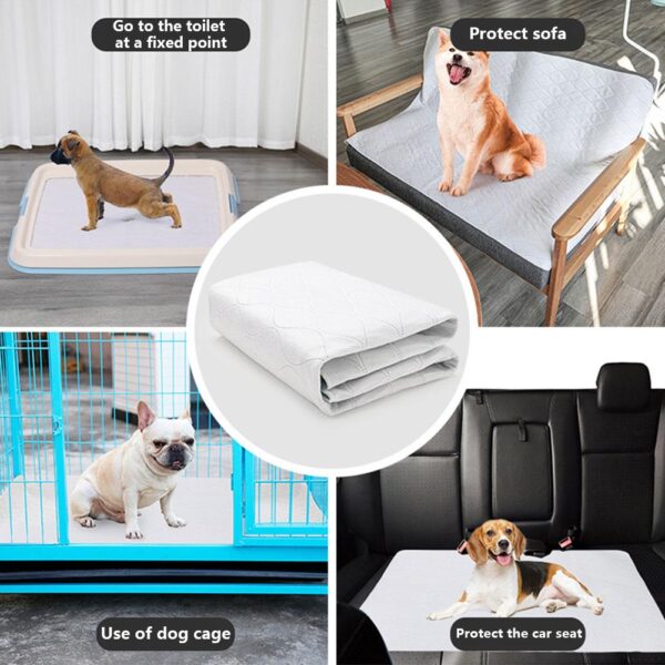 NONOR Pet Diapers Washable Dog Pet Diaper Mat Waterproof Reusable Training Pad Urine Absorbent Environment Protect Diaper Mat - Image 2