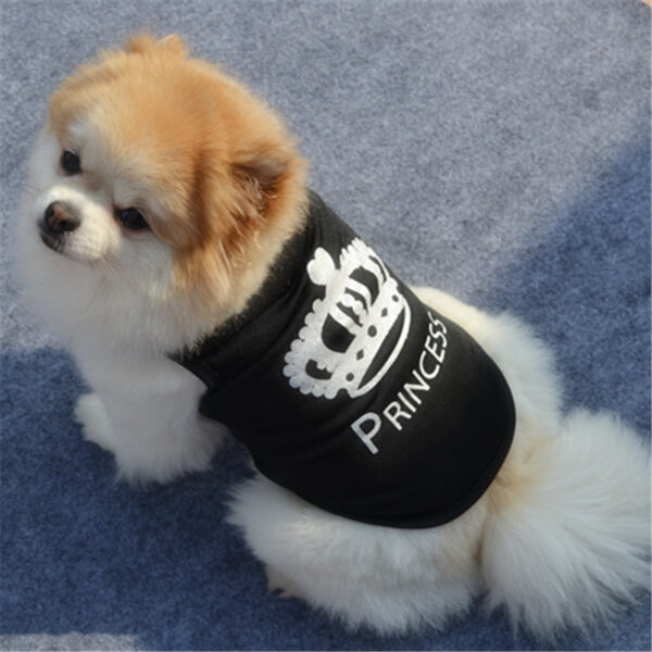Security Clothing for Dogs Summer Pet Clothes Vest for Small Dogs Chihuahua Yorkshire Puppy Cats Low Price Pets T-shirt Costume - Image 4