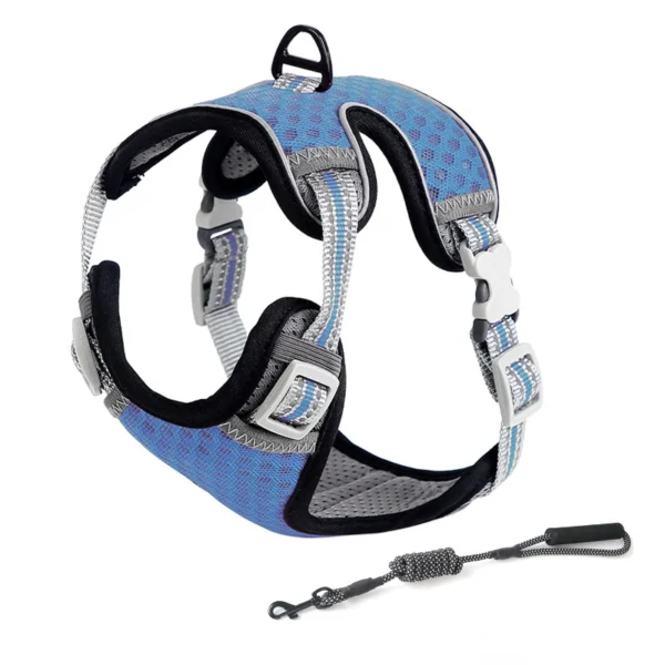 ATUBAN Cat Harness and Leash for Walking, Small Cat Harness Escape Proof Cat Harness Large, Adjustable Cat Harness Reflective - Image 8