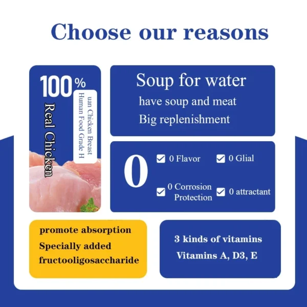 Canned cat wholesale chicken duck hydrating cat cans kitten into cat wet food pet snacks 85g - Image 3