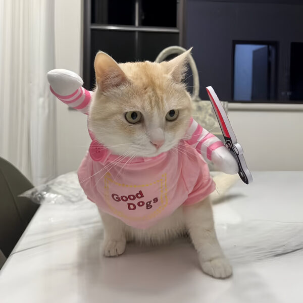 Cute Pet Cats Halloween Costume For Small Medium Large Dogs Funny Puppy Kitten Cosplay Clothes Chihuahua Sphynx Cat Dress Up