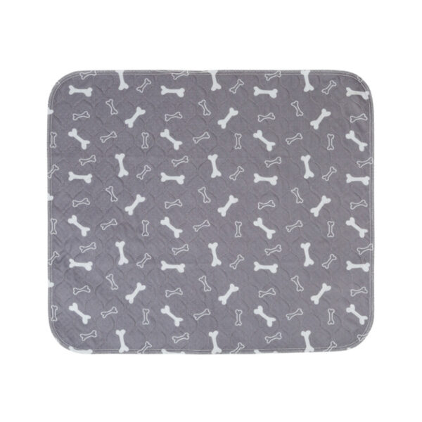 Waterproof Dog Pet Diaper Mat Reusable 3 Layer Absorbent Dog Bed Cat Diaper Pad Bone Paw Print Seat Cover Mat for Sofa Bed Floor - Image 10