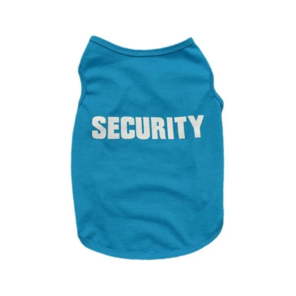 Security Clothing for Dogs Summer Pet Clothes Vest for Small Dogs Chihuahua Yorkshire Puppy Cats Low Price Pets T-shirt Costume - Image 12