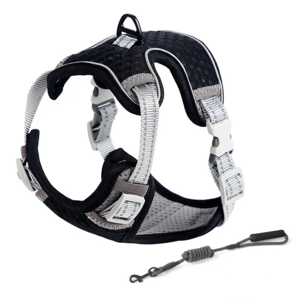 ATUBAN Cat Harness and Leash for Walking, Small Cat Harness Escape Proof Cat Harness Large, Adjustable Cat Harness Reflective - Image 10