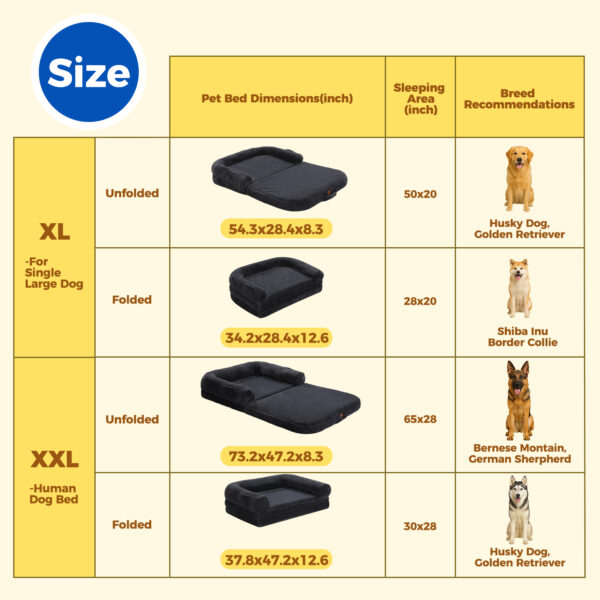 Dog Beds Mat Pet Bed Foldable & Portable Design Machine Washable No Installation Needed Dog Beds and furniture Dog accessories - Image 5