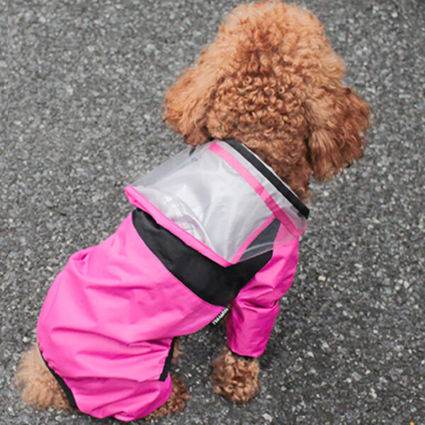 Pet Dog Raincoat The Dog Face Pet Clothes Jumpsuit Waterproof Dog Jacket Dogs Water Resistant Clothes for Dogs Pet Coat - Image 7