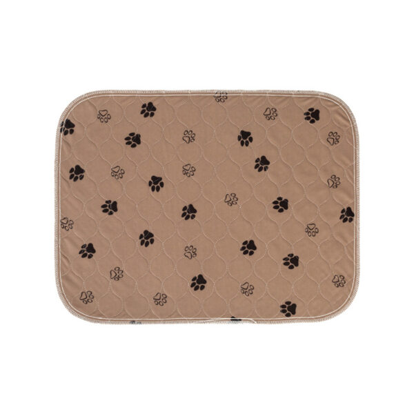 Waterproof Dog Pet Diaper Mat Reusable 3 Layer Absorbent Dog Bed Cat Diaper Pad Bone Paw Print Seat Cover Mat for Sofa Bed Floor - Image 14