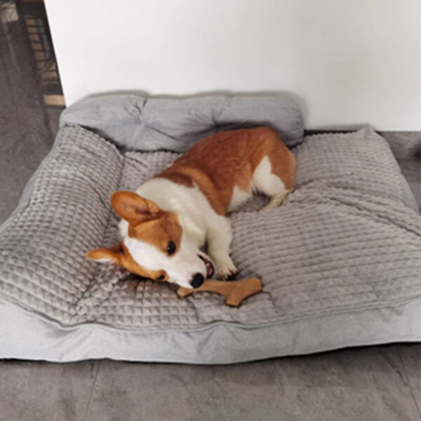 Large Dog Winter Warm Bed Extra Large Deep Sleep for Big Breeds, Universal for Small Medium Large Dogs  Soft Pet Mat - Image 3