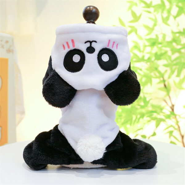 Super Soft Fleece Pet Clothing for Puppy Autumn Winter Plush Warm Dog Overalls Four Legged Dinosaur Unicorn Cosplay Cat Clothing - Image 12