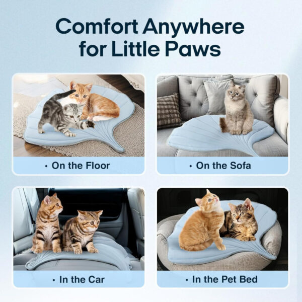 Cool pet Mat Eco-friendly Cooling Pad for Large Dog Pet Cooling Mats for Dog bed & Cat house Use in Crate Tunk Camping Outdoor - Image 5