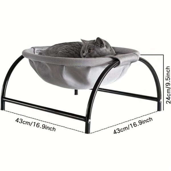 Cat Bed Pet Hammock Bed Cat Sleeping Bed Breathable Cooling Cot Sofa Pet Hammock Bed - Image 2