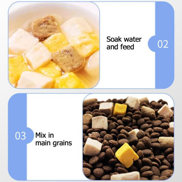 40g Freeze Dried Egg Yolk Granules Beautify Smoothing Freeze-dried Hair Cat To Pet Pets Healthy Food Snacks Cat Safe C7N3 - Image 6