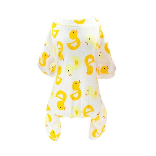100% Cotton Sweet Donut Dog Pajamas Cat Clothes Pet Onesies Dogs PJS Doggie Jammies Puppy Small Dog Four-Legged Jumpsuit Rompers - Image 11